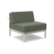 Aurora Outdoor Armless Lounge Chair  option Canvas Fern