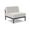 Aurora Outdoor Armless Lounge Chair  option Charcoal Grey