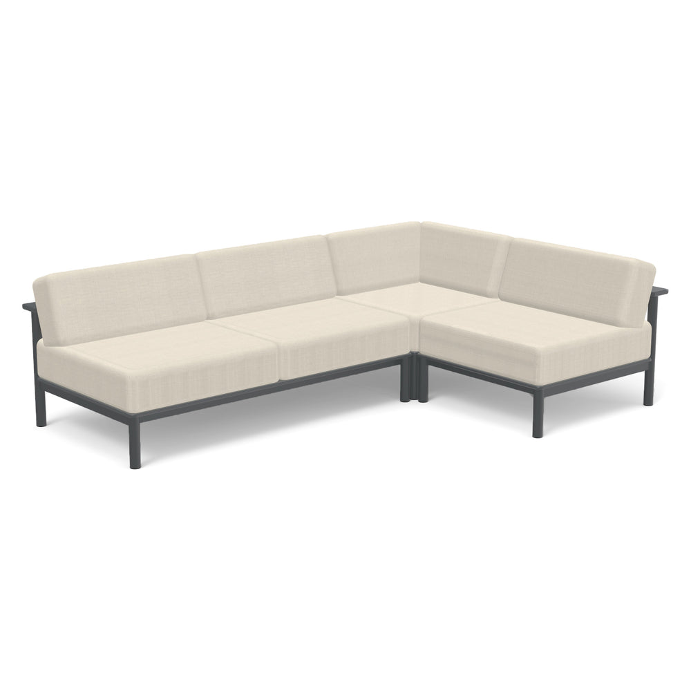 Aurora Outdoor Armless Lounge Chair
