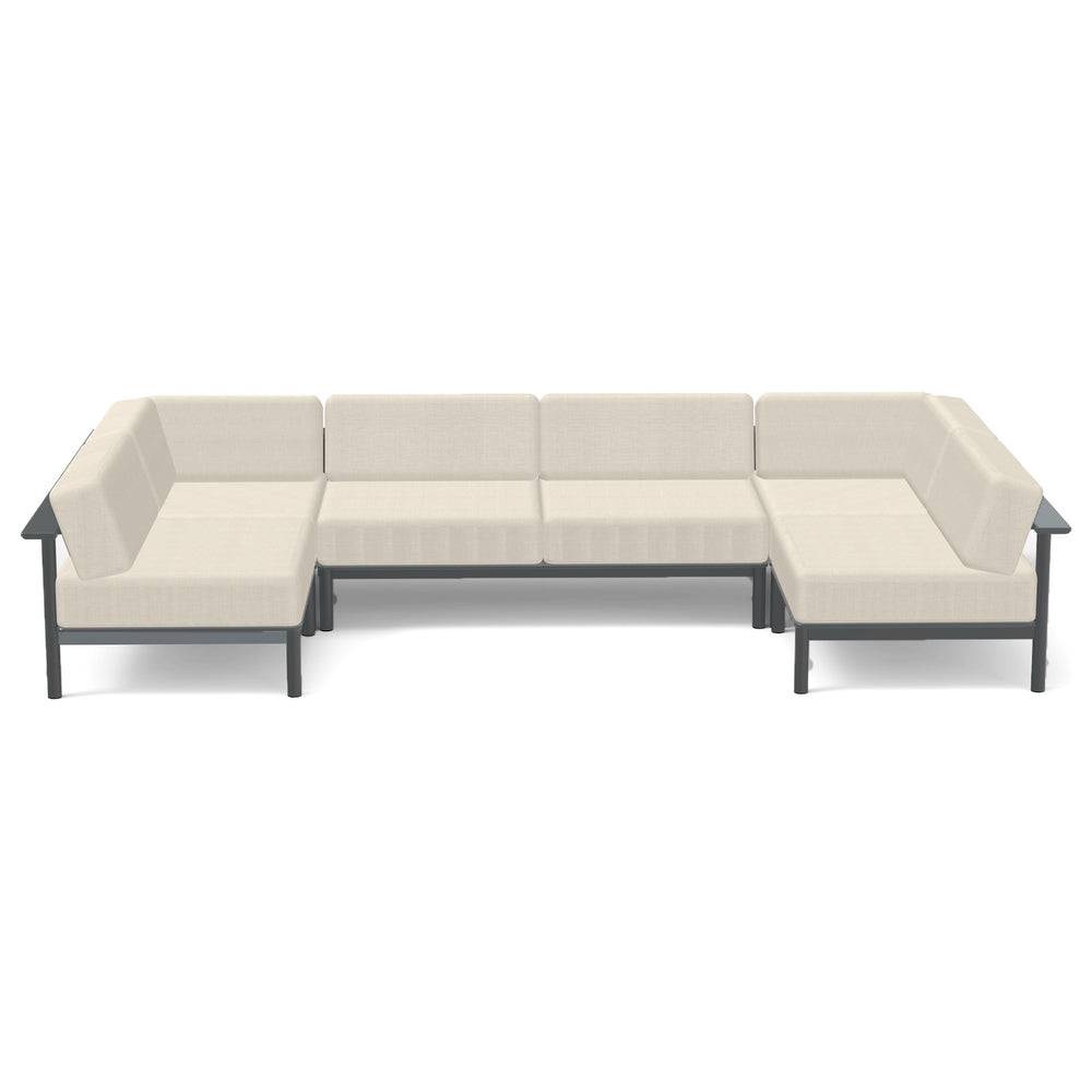 Aurora Outdoor Armless Lounge Chair