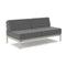 Aurora Outdoor Armless Sofa  option Cast Charcoal