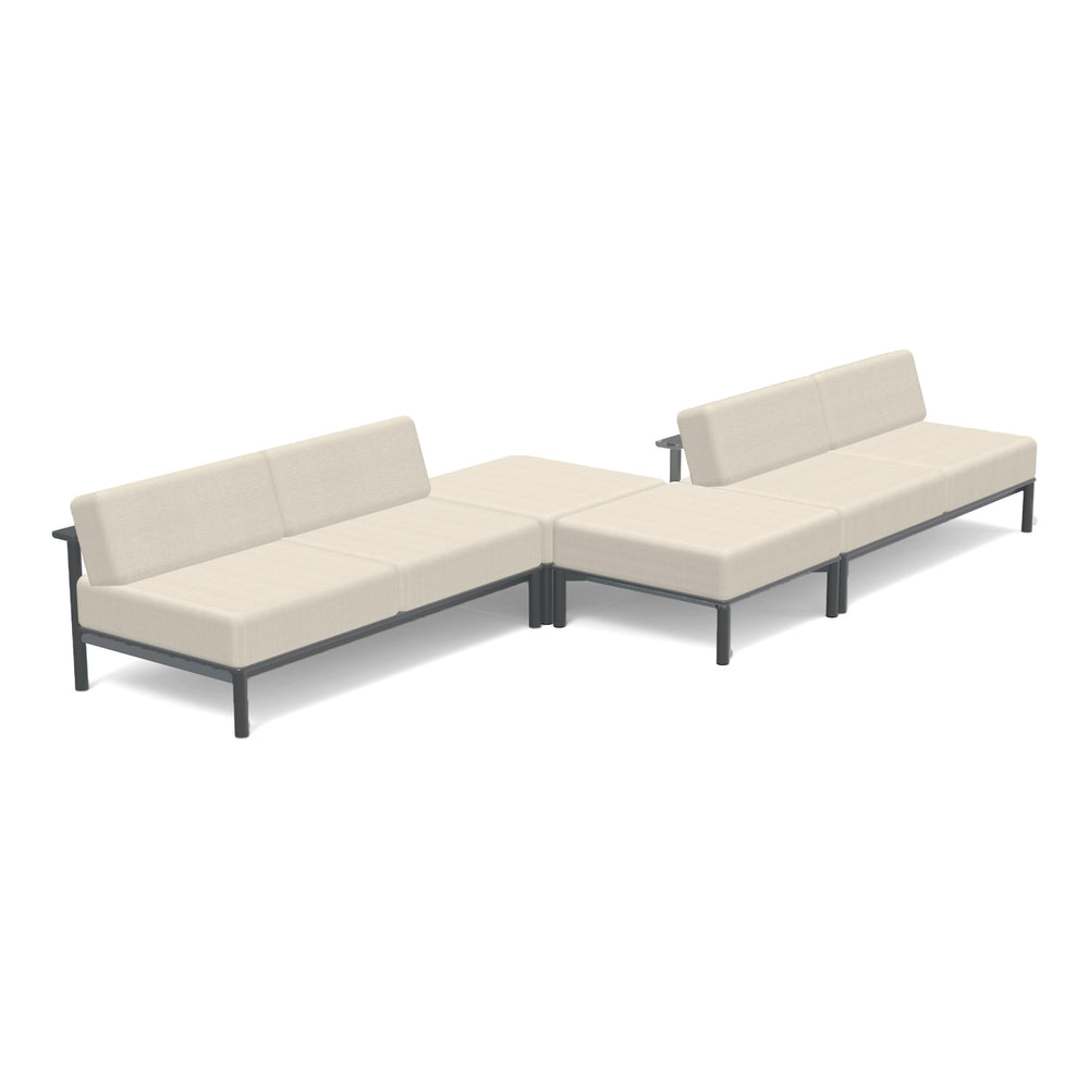 Aurora Outdoor Armless Sofa