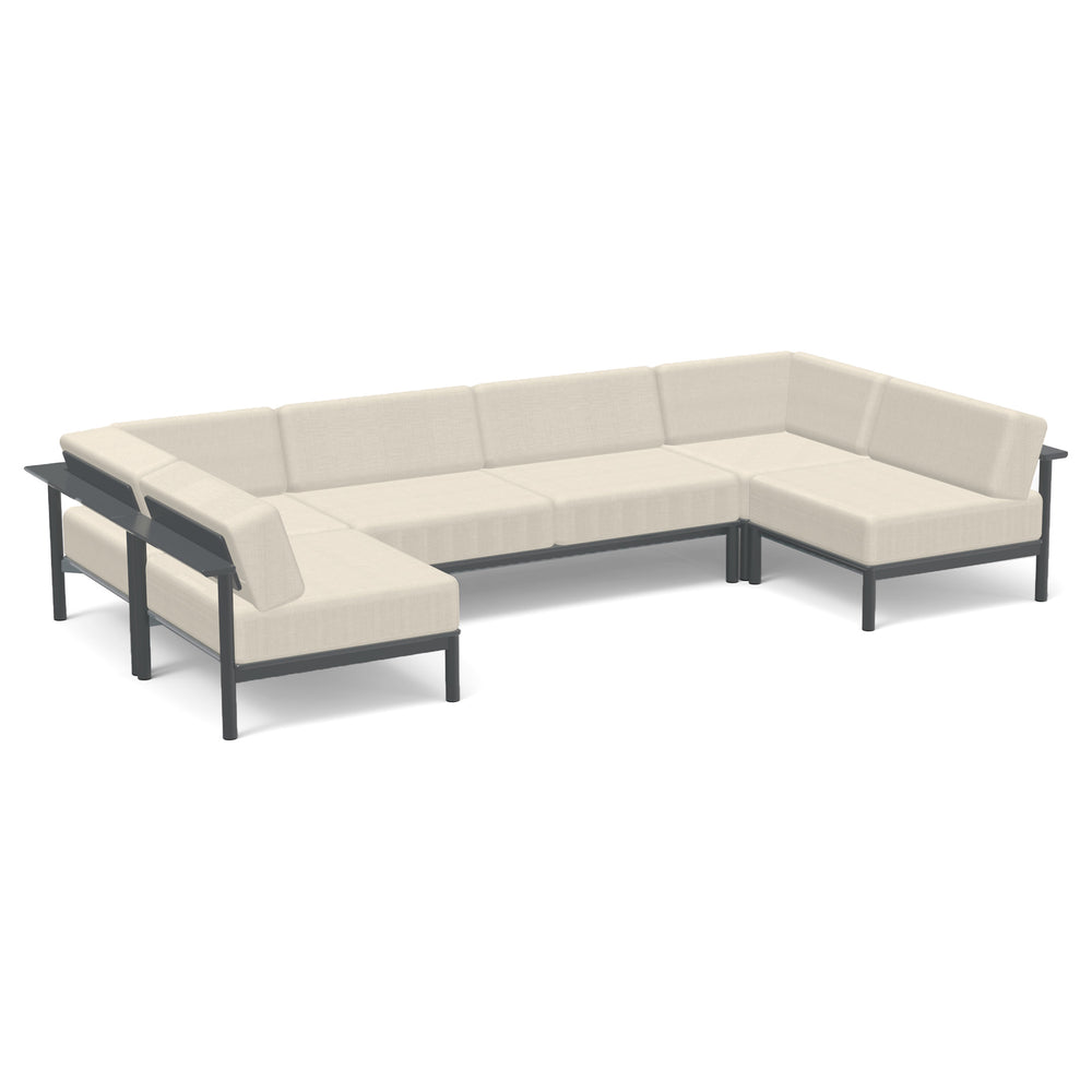 Aurora Outdoor Armless Sofa