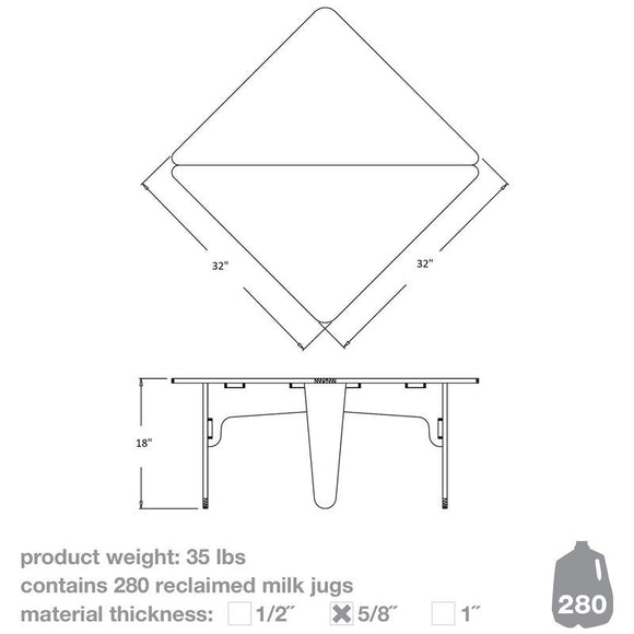 BBO2 Outdoor Table and Four Chairs Bundle