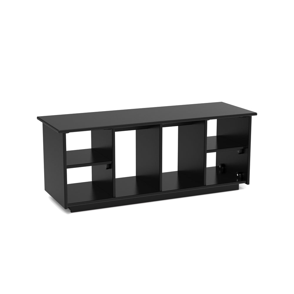 Cubby Boot Holes Outdoor Bench with Cushion Bundle