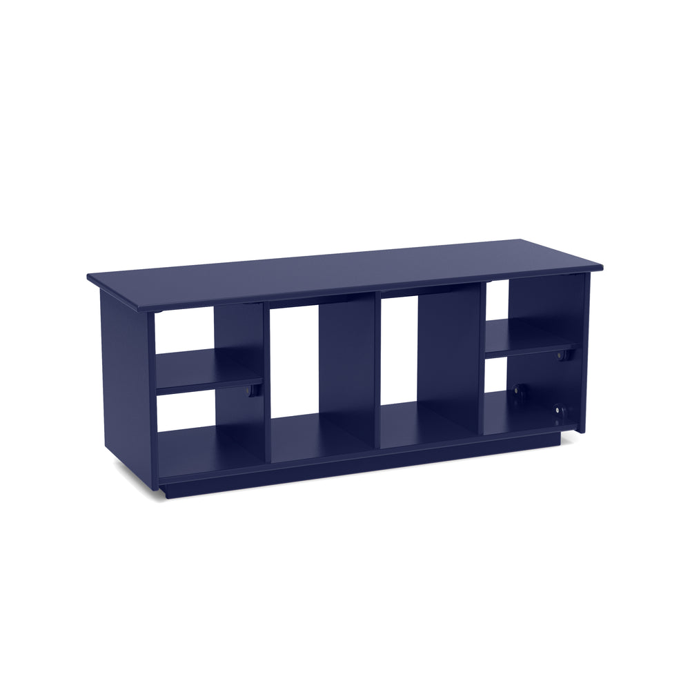 Cubby Boot Holes Outdoor Bench with Cushion Bundle