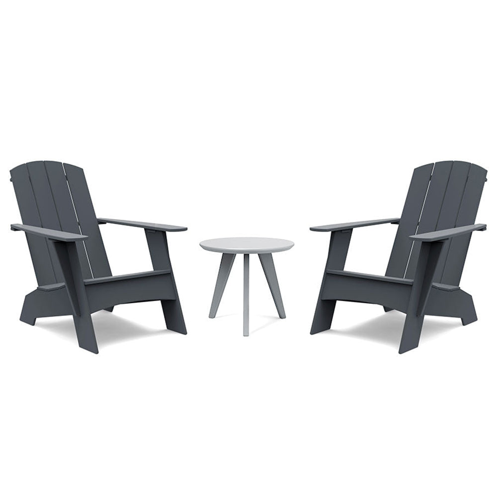 Curved Adirondack Outdoor Chair and Satellite Bundle
