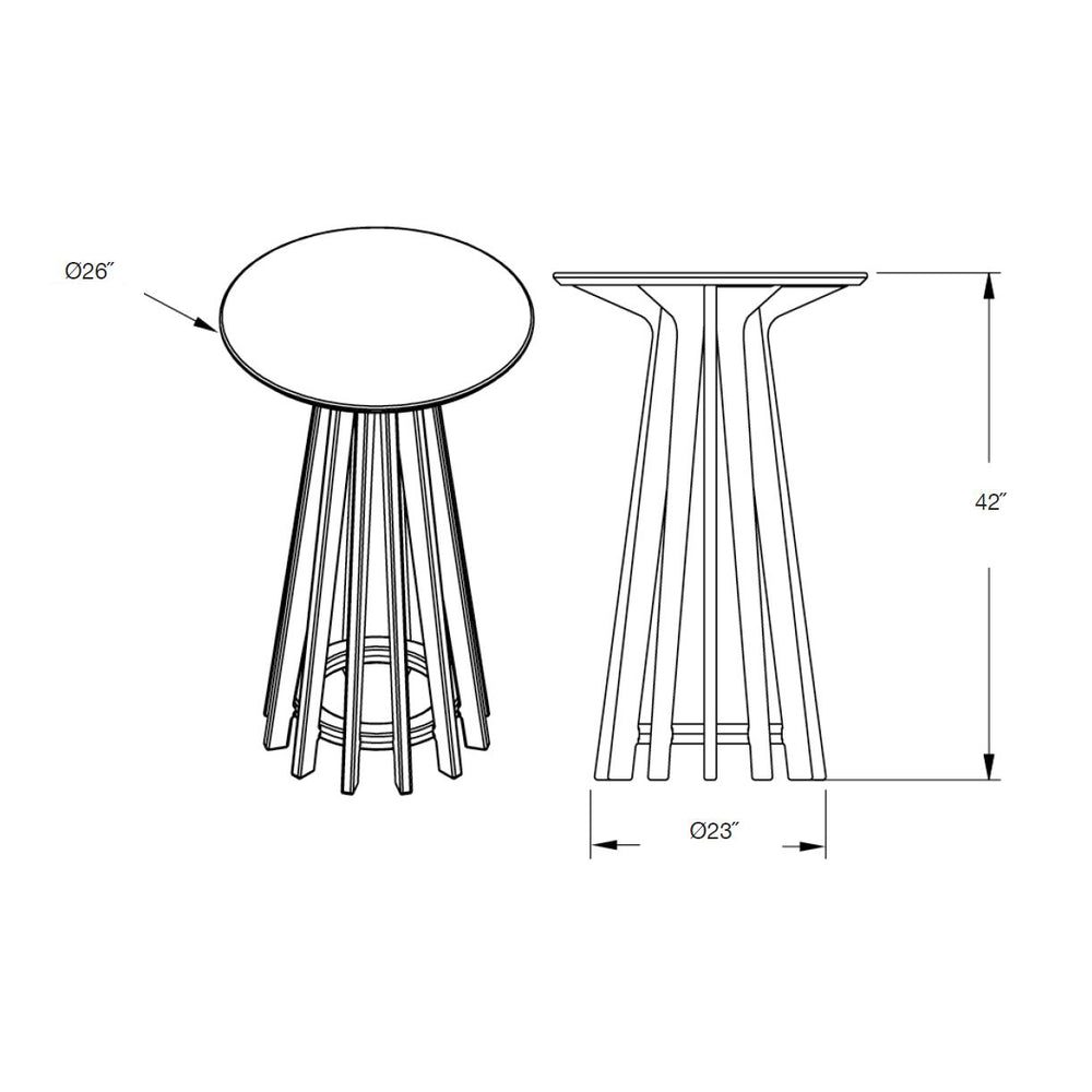 Good Company Outdoor Bar Table