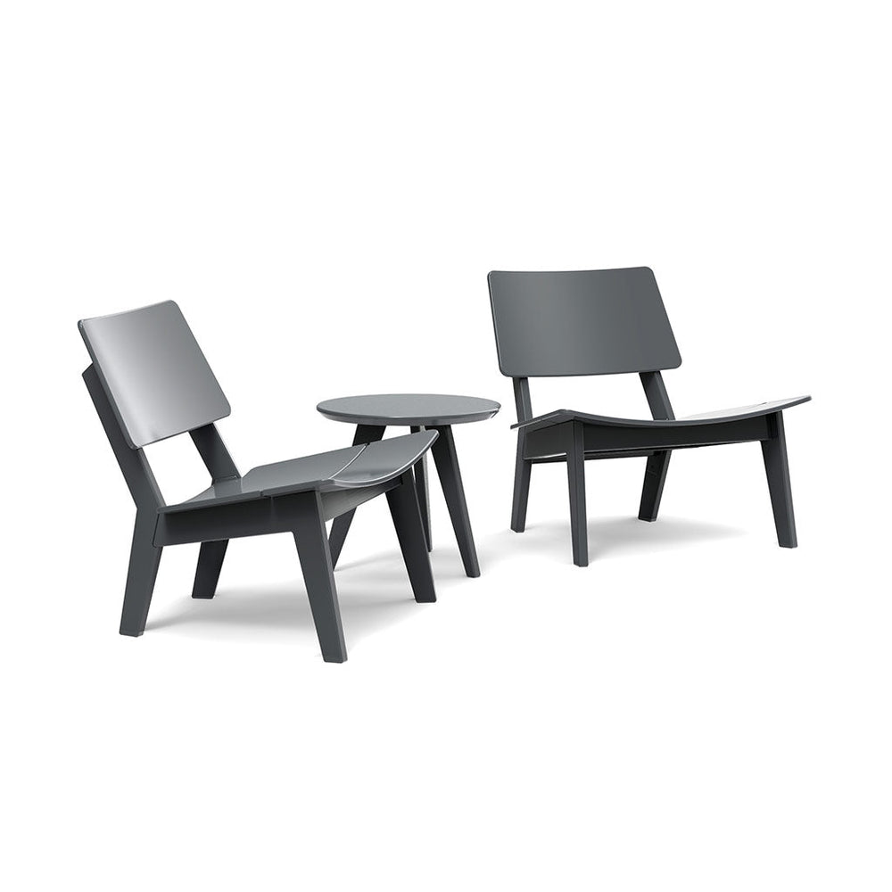 Lago Outdoor Lounge Chair and Satellite End Table Bundle