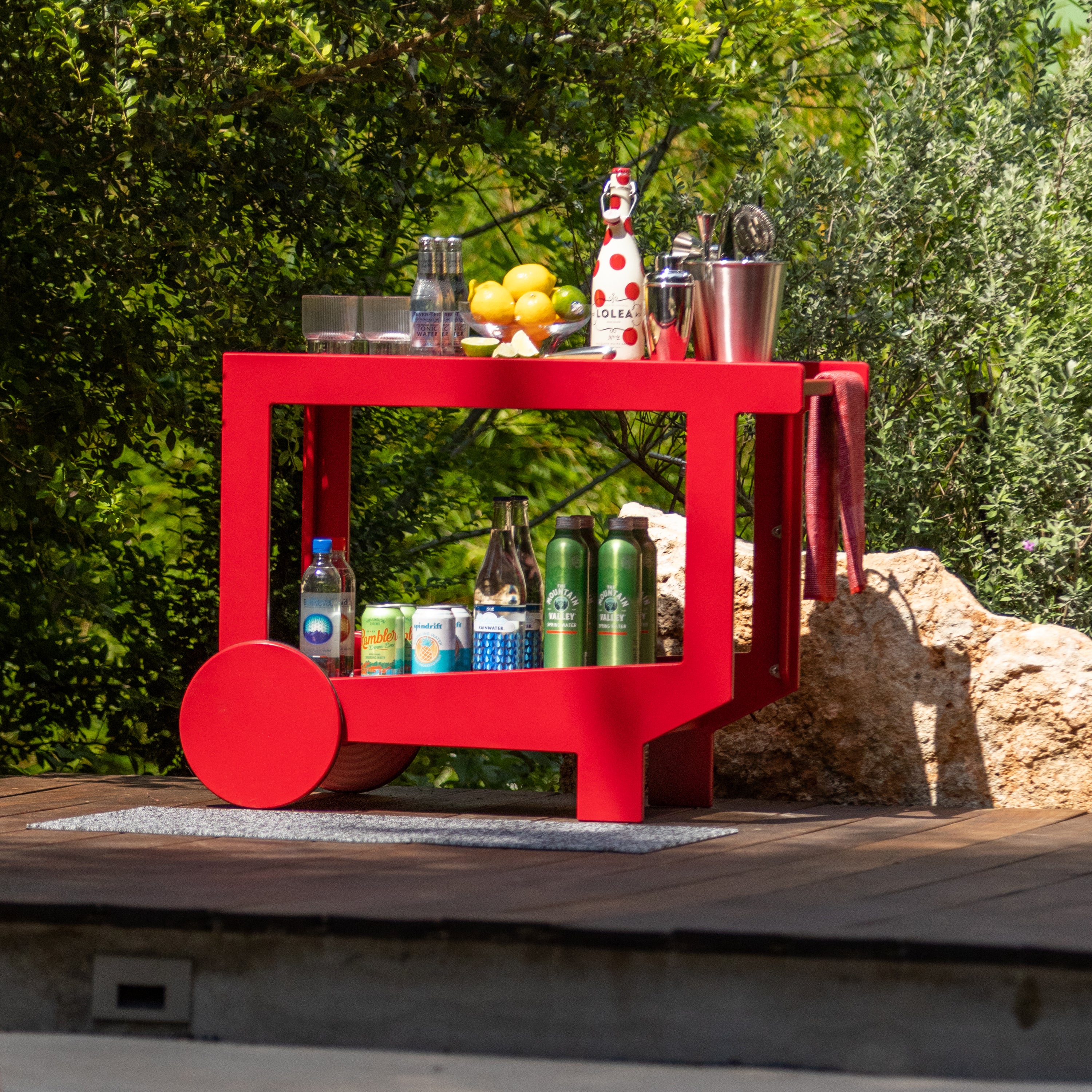 Loll Designs Lollygagger Bar Cart - 2Modern