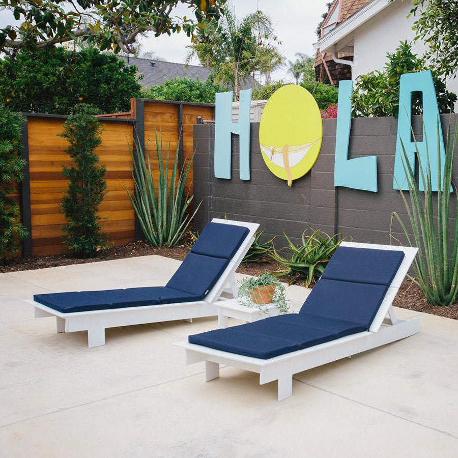 Lollygagger Outdoor Chaises with Cushions Bundle