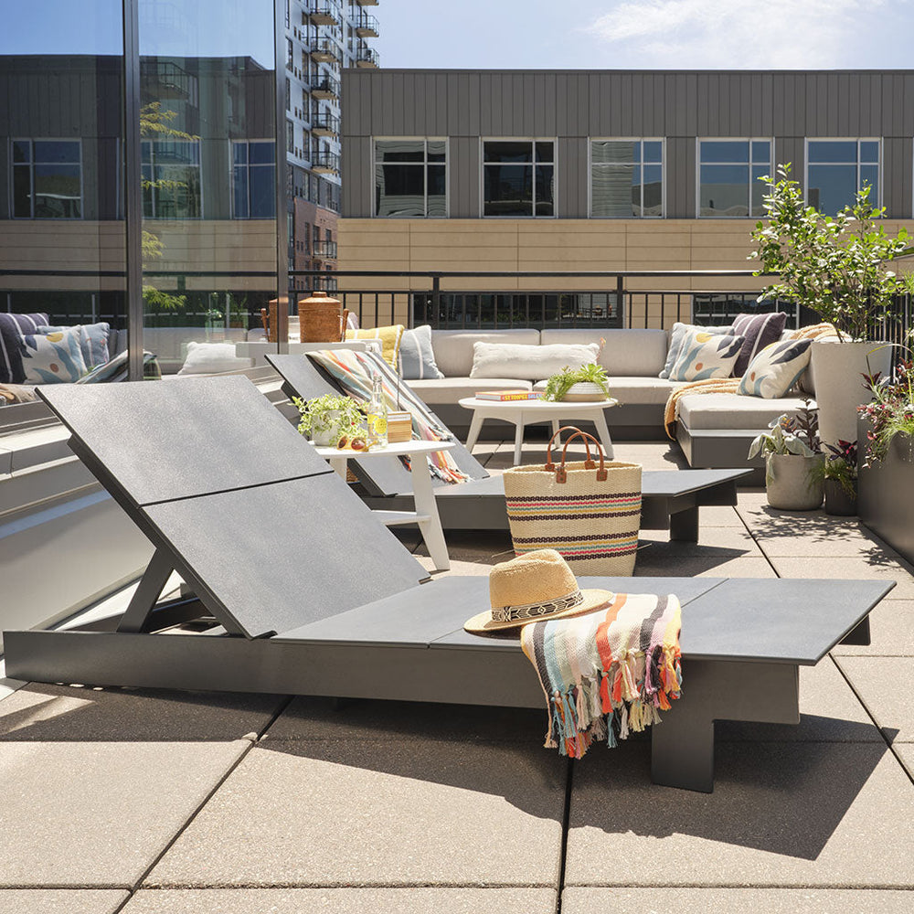 Lollygagger Outdoor Chaises with Cushions Bundle