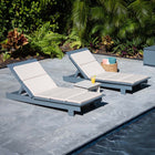 Lollygagger Outdoor Chaises with Cushions Bundle