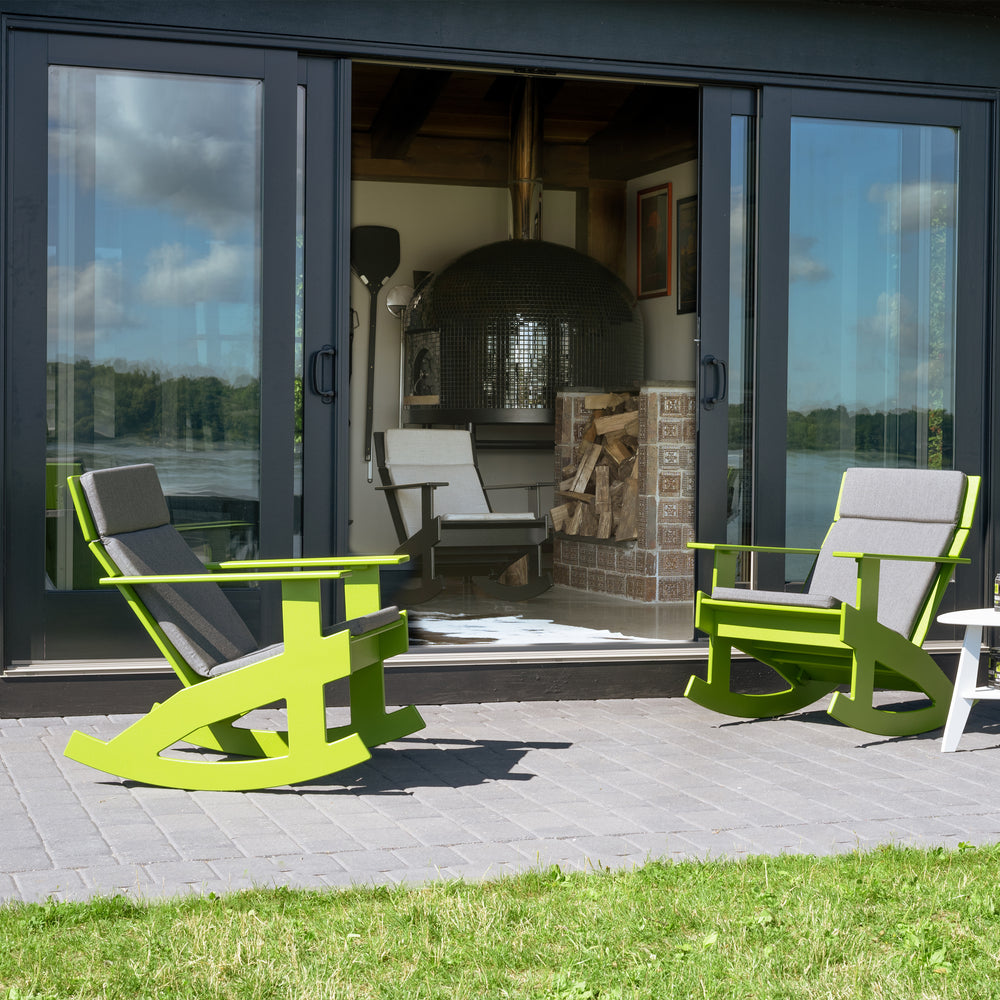 Lollygagger Outdoor Rockers with Cushions Bundle