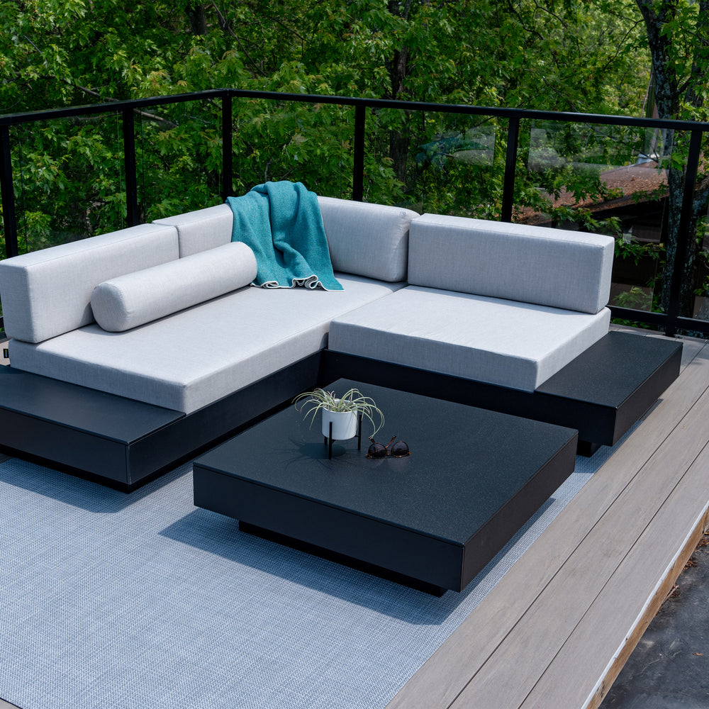 Platform One Outdoor Lounge with Left or Right Table