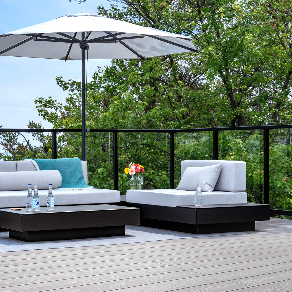 Platform One Outdoor Lounge with Left or Right Table