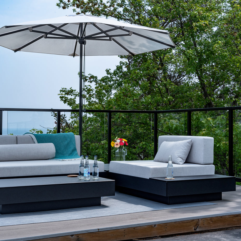 Platform One Outdoor Lounge with Left or Right Table
