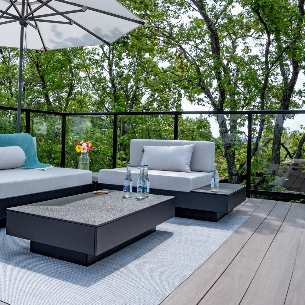 Platform One Outdoor Lounge with Left or Right Table