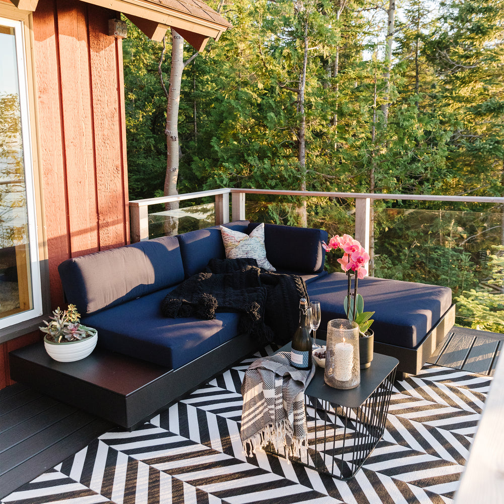 Platform One Outdoor Ottoman