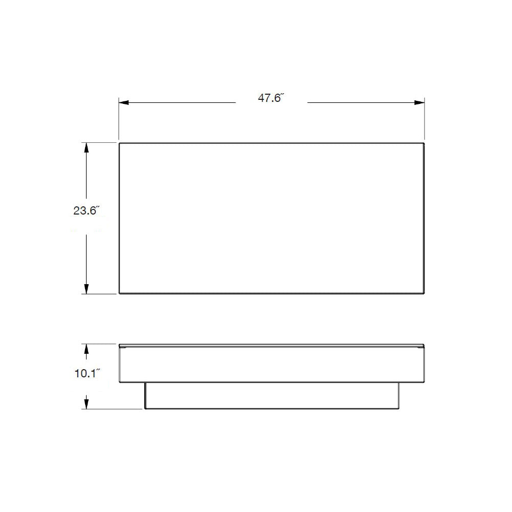 Platform One Outdoor Side/Coffee Table
