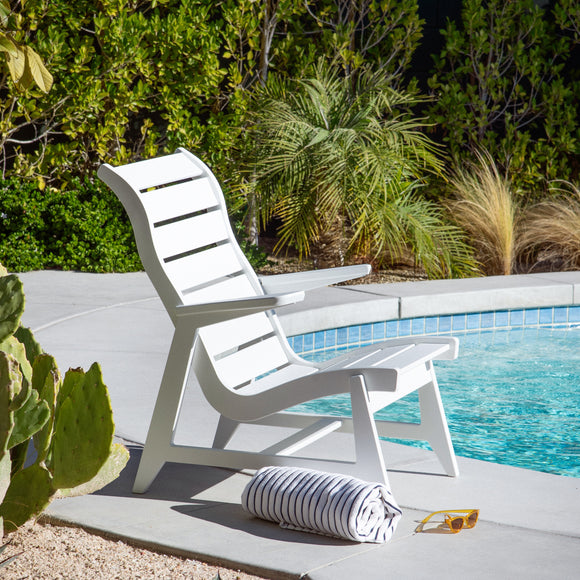 Rapson High Back Outdoor Lounge Chair