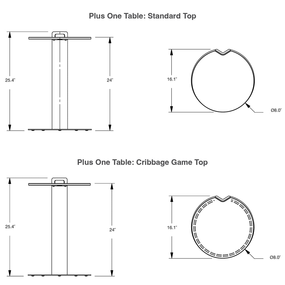Satellite Plus One Side Table