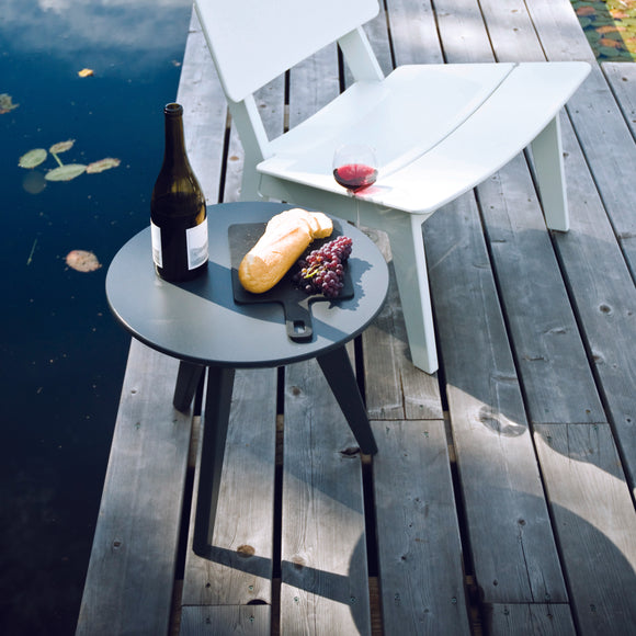 Satellite Round End Table