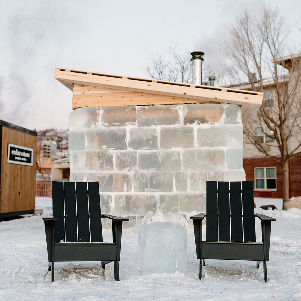 Tall Adirondack Flat Outdoor Chair