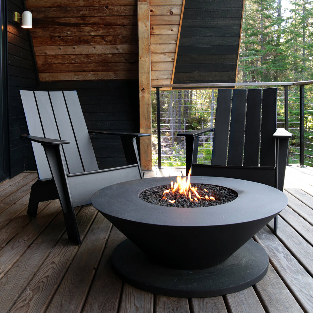 Tall Adirondack Flat Outdoor Chair