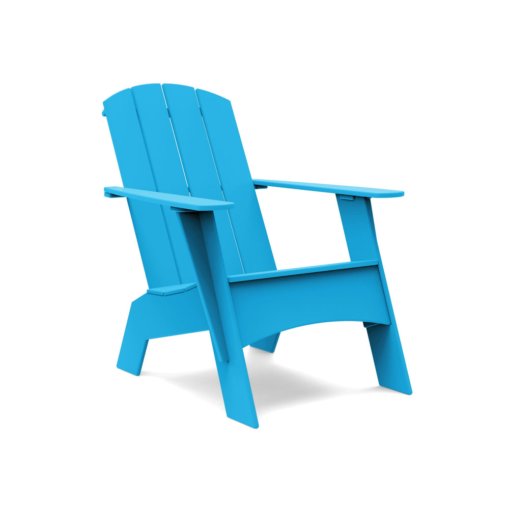 Tall Curved Adirondack Chair and Outdoor Satellite Bundle