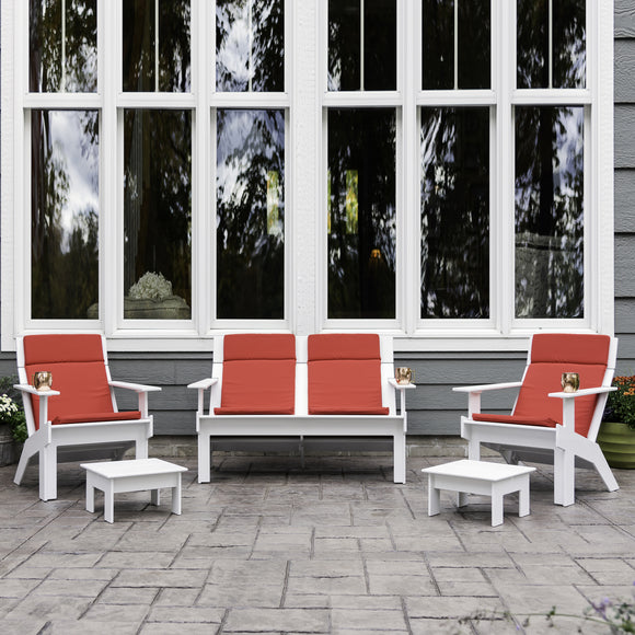 Tall Lollygagger Lounge with Outdoor Cushion Bundle