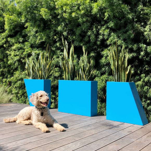 loll trellis planter Loll Designs Tessellate Rectangle Planter
