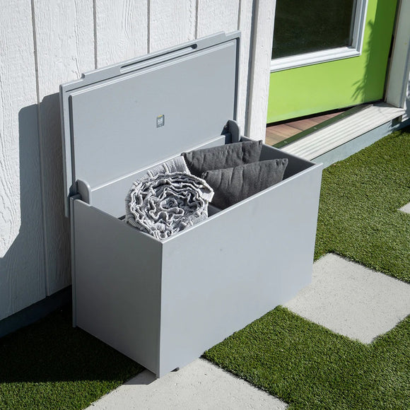 IDÉE STORAGE TALL ブラック　新品 Leather Storage Ottoman | Laura Lift Top Ottoman – Simpli Home