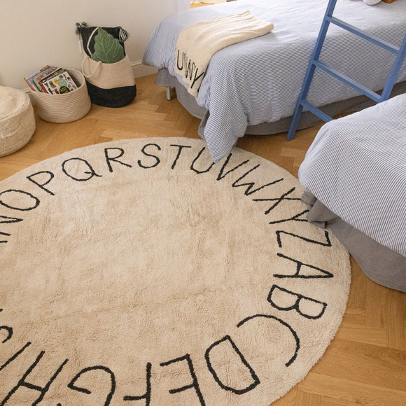 Lorena Canals ABC Round Washable Rug 2Modern