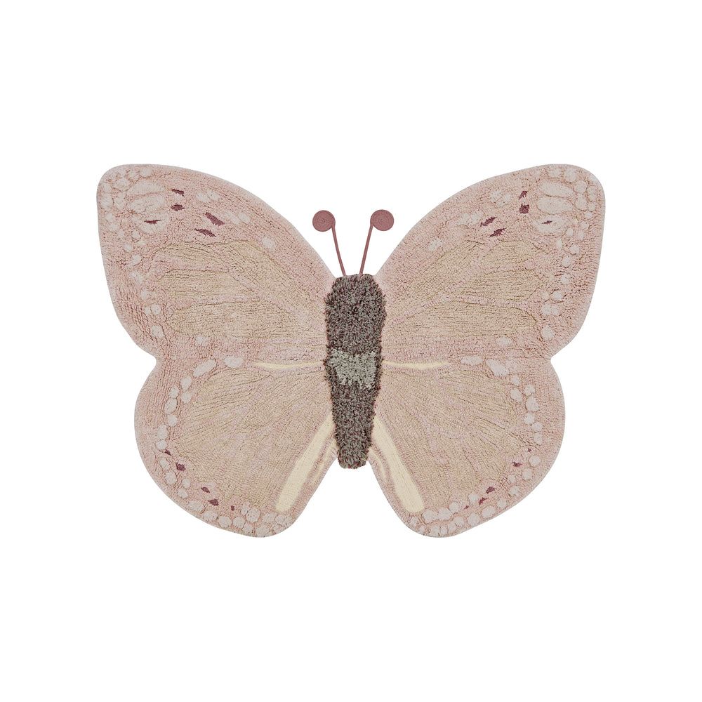 Baby Butterfly Washable Animal Rug