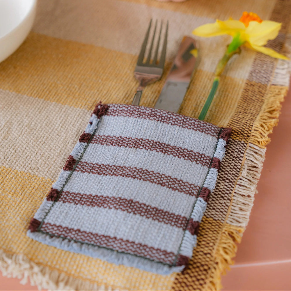 Handloom Pocket Placemat (Set of 2)