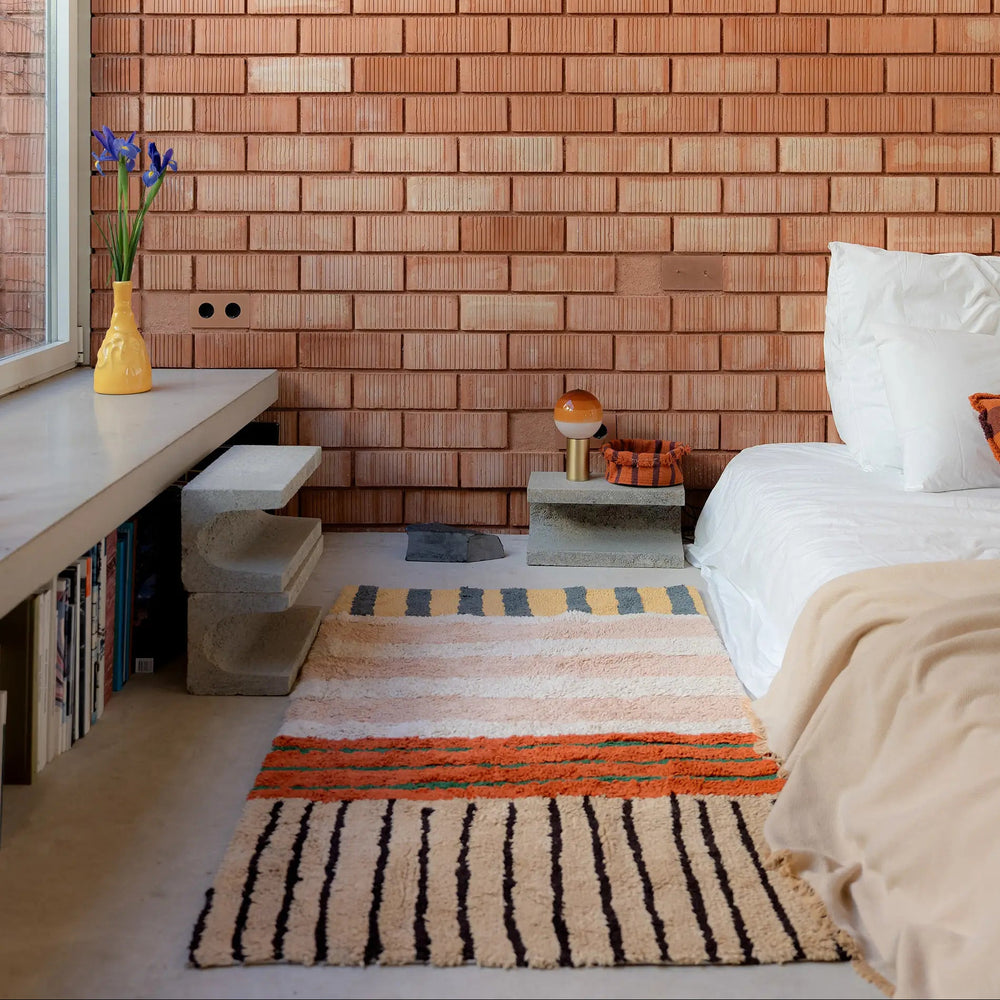 Color On Washable Mini Rug