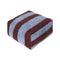 Lines Pouf  option Marsala