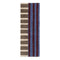 Color On Washable Runner  option Indigo Blue