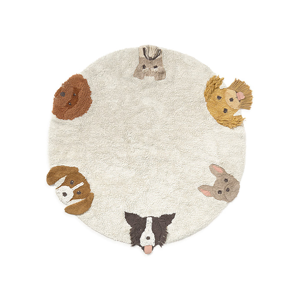 Dogs Washable Rug