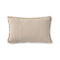 Handloom Lumbar Pillow  option Beige