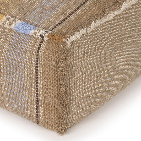 Handloom Puebla Pouf