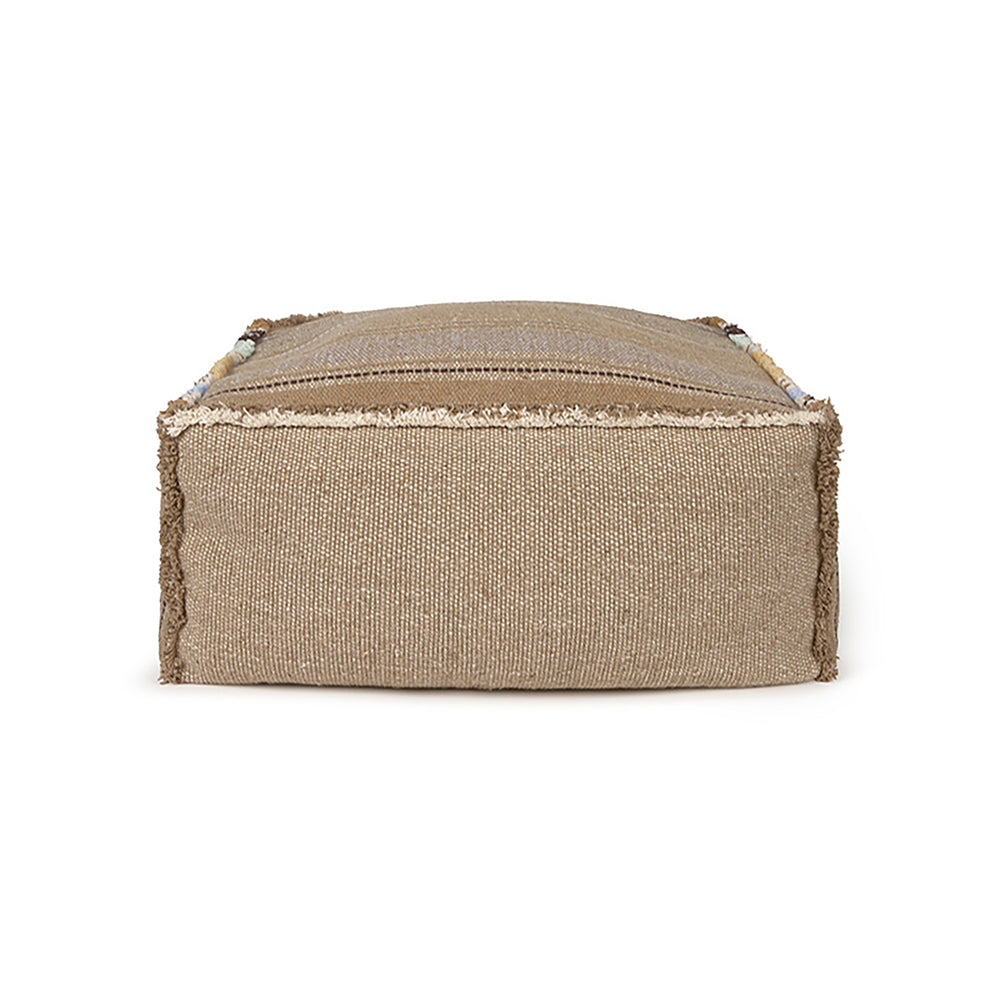 Handloom Puebla Pouf