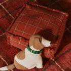 Handloom Tartan Pouf