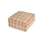 Handloom Tartan Pouf
