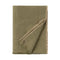 Handloom Throw Blanket  option Kaki