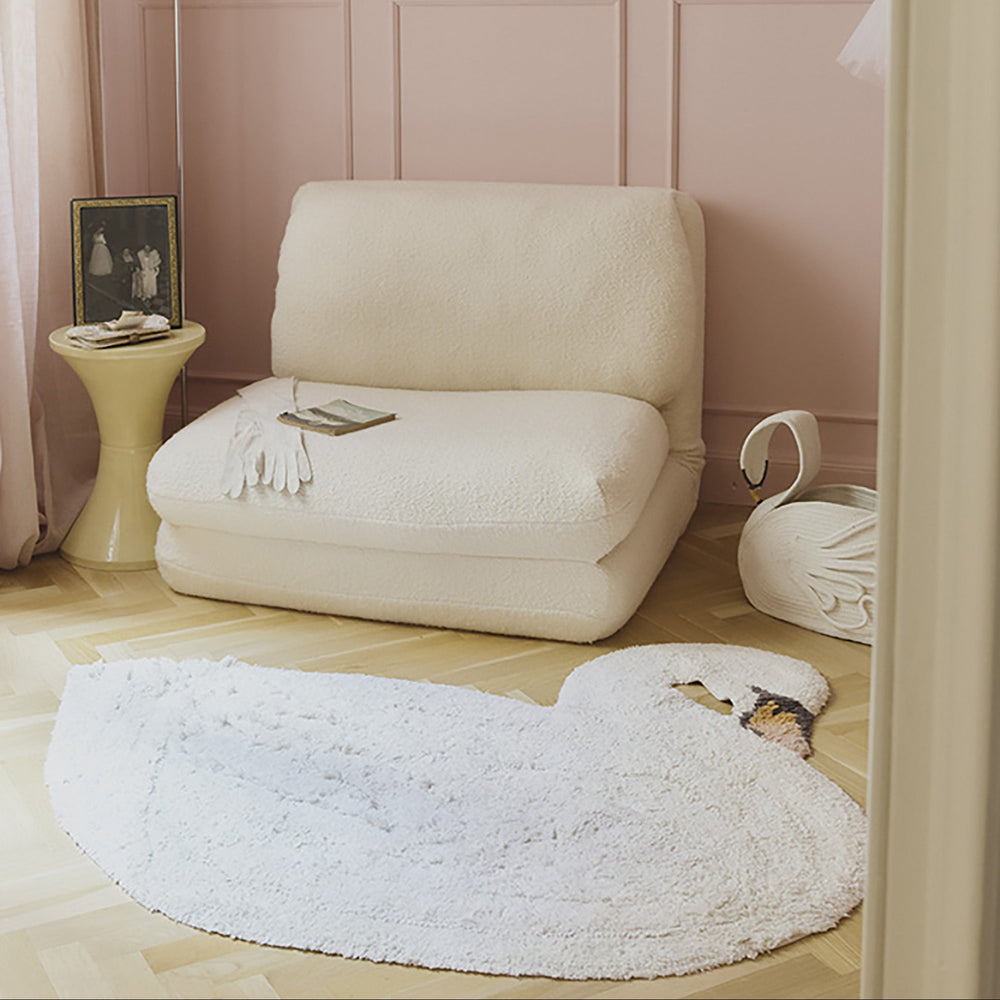 Swan Washable Rug