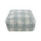 Vichy Pouf  option Blue Sage