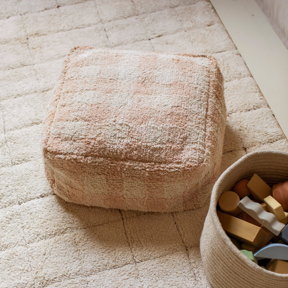 Lorena Canals - Pouf Vichy - Pouf Per Bambini - Toffee