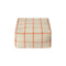 Geo Block Pouf  option Natural / Terracotta